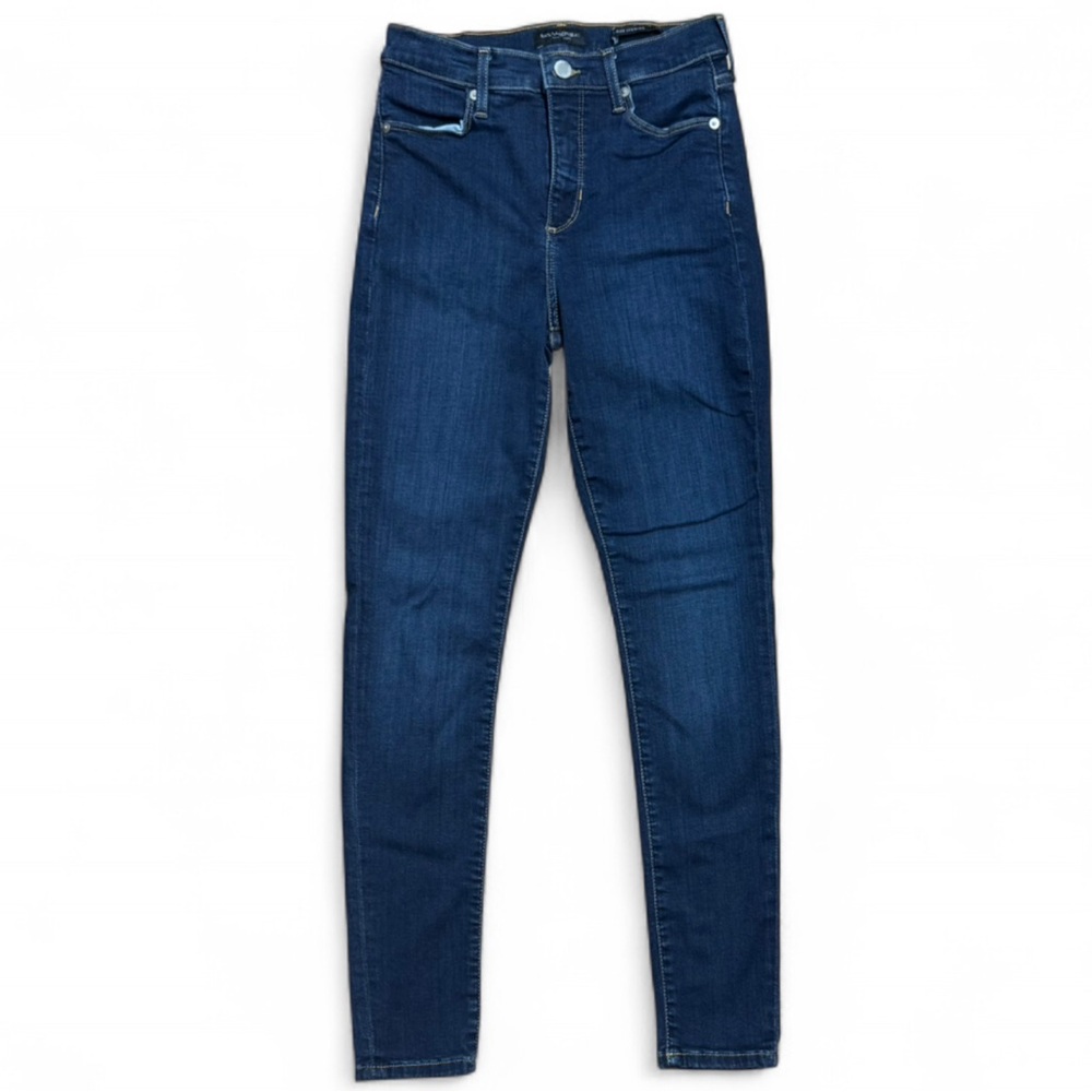 Banana Republic High-Rise Denim Leggings, size 26 - Picture 2 of 6